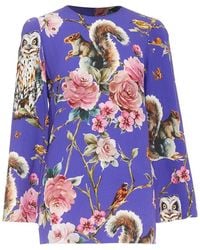 Dolce & Gabbana - Floral Tunic Top, Size It (Authentic Pre-Loved) - Lyst