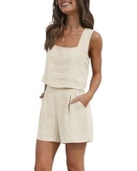 Amanda Royal - Top & Short Set - Lyst