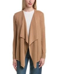 Bruno Magli - Waterfall Wool & Cashmere-Blend Cardigan - Lyst