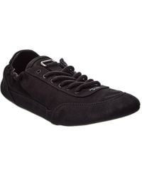 Prada - Logo Canvas Sneaker - Lyst