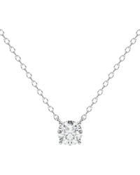 Lab Grown Diamonds - 14K 1.50 Ct. Tw. Lab-Grown Diamond Necklace - Lyst