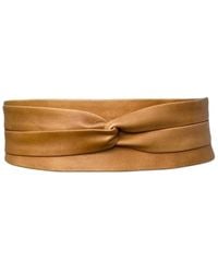 Ada - Classic Wrap Leather Belt - Lyst