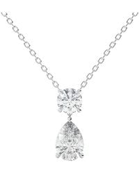 VOWE - 14K 1.50 Ct. Tw. Lab-Grown Diamond Necklace - Lyst