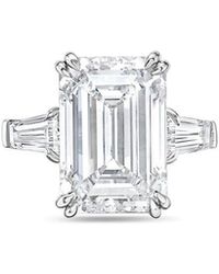 Diana M. Jewels - Diana M. Platinum 11.00 Ct. Tw. Lab-Grown Diamond Ring - Lyst