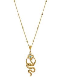 Ebru Jewelry - Protection & Luck Pendant Necklace - Lyst