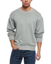 FRAME - Frame Cotton Silk-Blend Sweater - Lyst