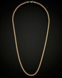 Italian Gold - 14k Franco Link Necklace - Lyst