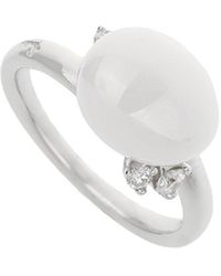 Pomellato - 18K 5.09 Ct. Tw. Diamond & Agate Ring - Lyst