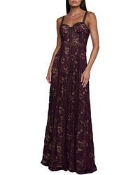 L'Agence - Laynie Long Dress - Lyst
