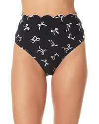 Cece - Contrast Scallop Bottom - Lyst