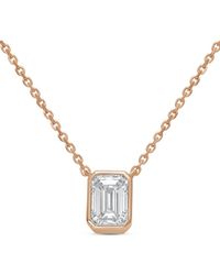 Diana M. Jewels - Diana M. 14K Rose 5.00 Ct. Tw. Lab-Grown Diamond Pendant Necklace - Lyst
