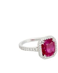 Diana M. Jewels - Fine Jewelry 14K 1.30 Ct. Tw. Diamond Half-Set Ring - Lyst