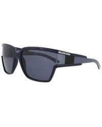 Balenciaga Unisex Bb0039s 63mm Sunglasses - Blue