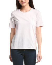 Eileen Fisher - Round Neck T-Shirt - Lyst