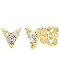 Sabrina Designs - 14K 0.13 Ct. Tw. Diamond Stud Earrings - Lyst
