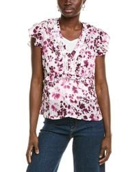 Nicole Miller - Woven Shirt - Lyst