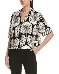 Ellen Tracy - Challis Printed Top - Lyst