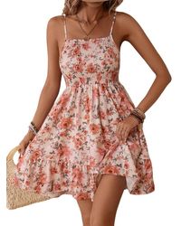 AMINA GLAM - Mini Dress - Lyst