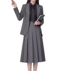 Olivia Taylor - 3Pc Jacket, Vest, & Pant Set - Lyst