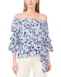 Vince Camuto - Off The Shoulder Bubble Sleeve Blouse - Lyst