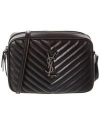 Saint Laurent - Lou Monogram Leather Camera Bag - Lyst