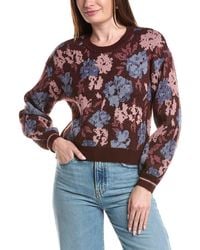 Saltwater Luxe - Printed Sweater - Lyst
