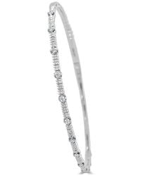 Sabrina Designs - 14K 0.20 Ct. Tw. Diamond Bangle Bracelet - Lyst