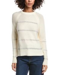 Forte - Crystal Wool & Cashmere-Blend Raglan Sweater - Lyst