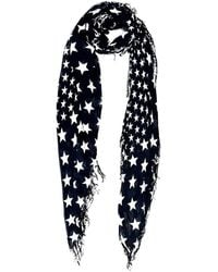 Blue Pacific - Stars Cashmere-Blend Scarf - Lyst