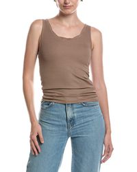 Splendid - Twist Neck Tank Top - Lyst