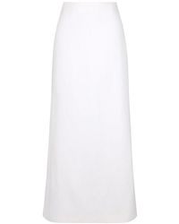 Ferragamo - Long Skirt - Lyst