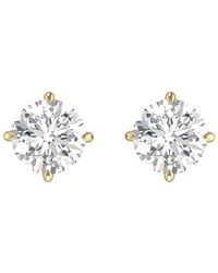 Lab Grown Diamonds - 14K 0.50 Ct. Tw. Lab Grown Diamond Earrings - Lyst