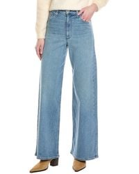 Rag & Bone - Serena High-Rise Full Length Whitney Wide Leg Jean - Lyst