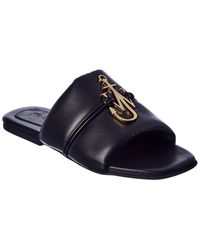 JW Anderson - Anchor Leather Slide - Lyst