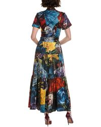 Alice + Olivia Lucy Mini Shirt Dress | Lyst Alice + Olivia Lucy Mini Shirt Dress | Lyst