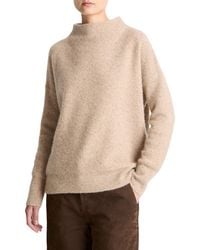 Vince - Donegal Funnel Neck 100% Cashmere Pullover - Lyst