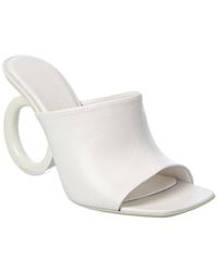 Ferragamo - Astro X5 Leather Sandal - Lyst