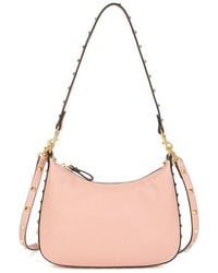Tiffany & Fred Paris - Top-grain Leather Studded Crossbody - Lyst