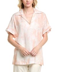 Lafayette 148 New York - Popover Lenin Blouse - Lyst