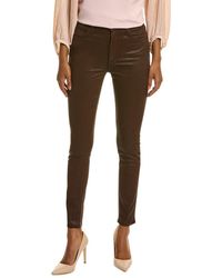 Joe's Jeans - The Charlie High-rise Glazed Brown Skinny Ankle Jean - Lyst