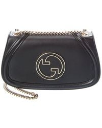 Gucci - Blondie Medium Leather Shoulder Bag - Lyst