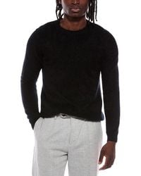 Autumn Cashmere - Brushed 100% Cashmere Crewneck Sweater - Lyst