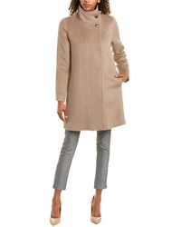 Cole Haan Suri Alpaca & Wool-blend Coat - Natural