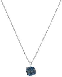 MaxColor - 14k 2.05 Ct. Tw. Londen Blue Topaz Pendant Necklace - Lyst