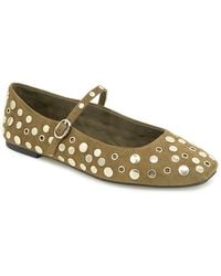 Kenneth Cole - Jasper Stud Ballet Flats - Lyst