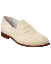 Isaia - Suede Loafer - Lyst
