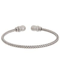 Meshmerise - 18K Over 0.25 Ct. Tw. Diamond Mesh Bangle Bracelet - Lyst