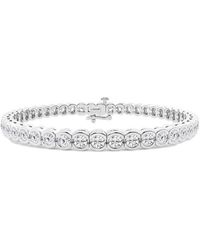 Lab Grown Diamonds - 14K 8.04 Ct. Tw. Lab Grown Diamond Bracelet - Lyst