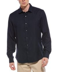 Reiss - Oe Chaser Brushed Cotton Top - Lyst