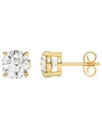 Lab Grown Diamonds - 14K 6.00 Ct. Tw. Lab-Grown Diamond Earrings - Lyst